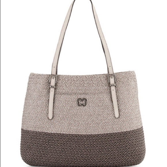 Jav II Eric Javits Squishee purse two-tone Grey Bags